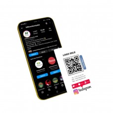 İnstagram Takipci ve Beğeni Arttırma Kartı (NFC / QR)