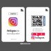 İnstagram Takipci ve Beğeni Arttırma Kartı (NFC / QR)