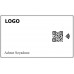 Fiziksel Dijital Kart (NFC Çipli Kart) ( vCard ) Beyaz PVC