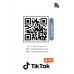 TikTok Takipçi ve Beğeni Arttırma Kartı (NFC / QR)